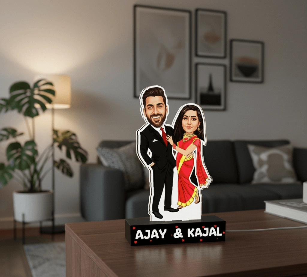 Personalized Love Story Caricature - Image 3