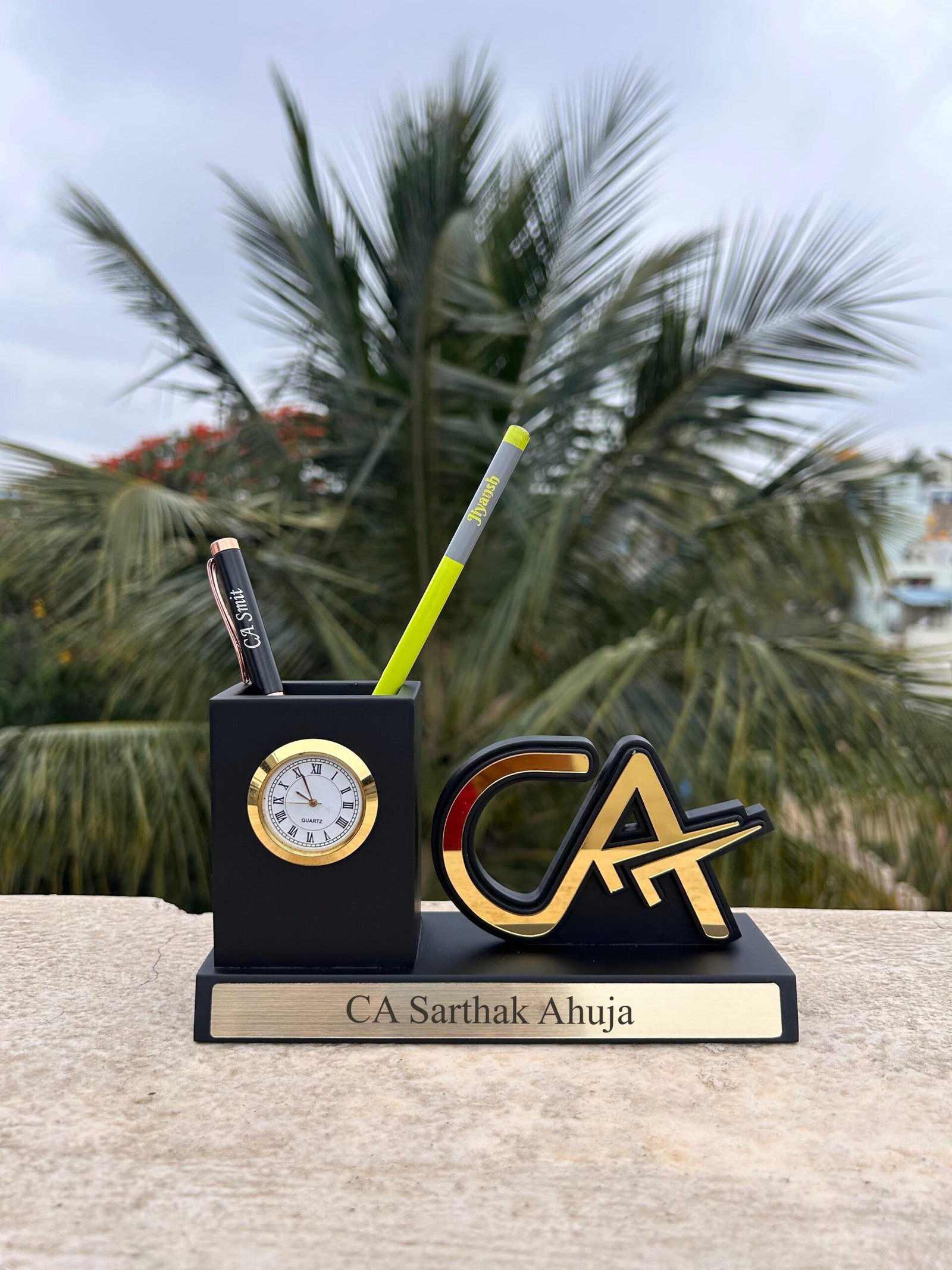 Personalized 3D Name Pen Stand - Image 2