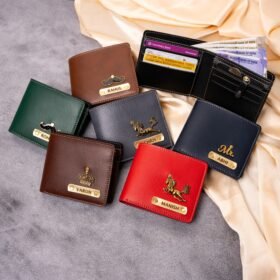 Customized Wallet With Name & Charm